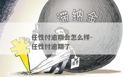 任性付逾期后果怎么样