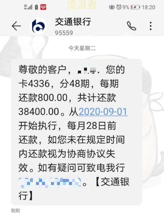 欠银行6万分期通没能力还怎么办