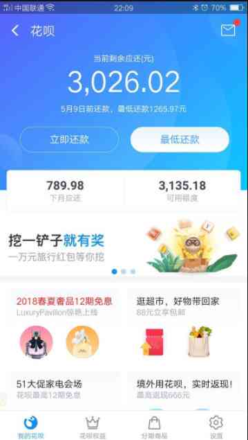 欠网贷5万支付宝花呗1万如何处理