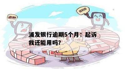 浦发银行逾期3年多久起诉是什么情况