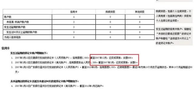 招联金融显示呆账如何处理