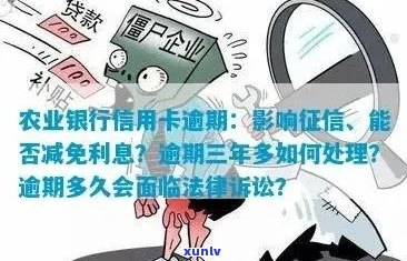 农业银行信用卡逾期减免规定