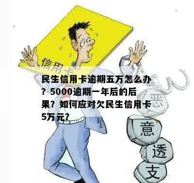 民生信用卡欠款5000怎么处理