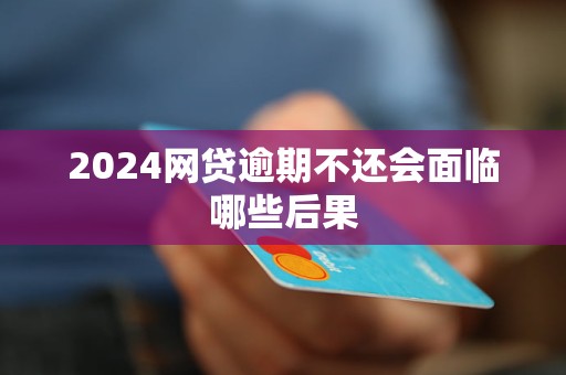 2024逾期后果会有什么影响