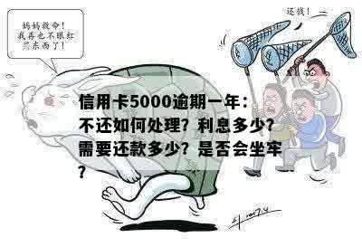 信用卡5000逾期一年如何处理