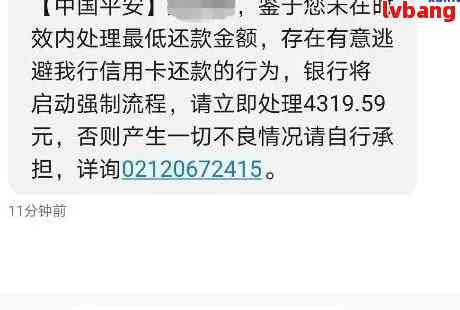 短信提示平安消费金融逾期应该怎么处理