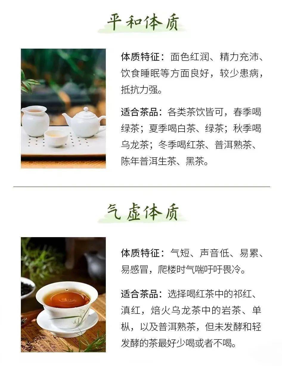 热性体质适合喝什么茶