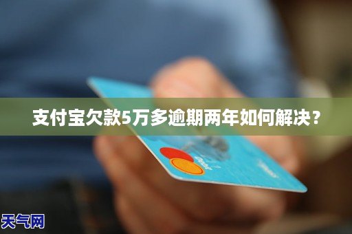 支付宝欠款5万逾期两年