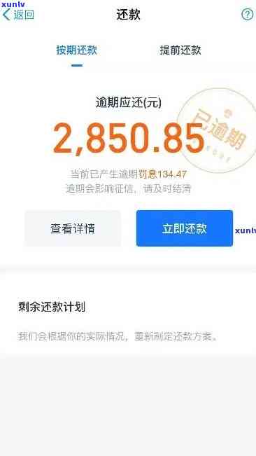 支付宝1万元逾期两个月后会发生什么