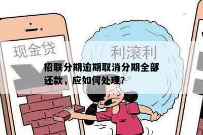 招联贷款逾期会怎么处理