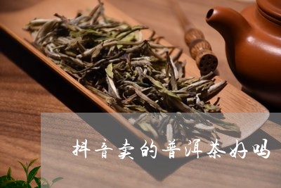 抖音卖普洱茶靠谱吗