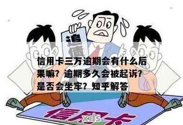 信用卡欠3万会坐牢