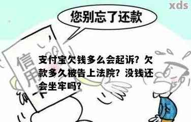 欠支付宝13万坐牢了怎么办