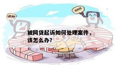 因为借了网贷被起诉了怎么处理