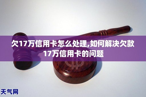 信用卡欠款29万如何解决