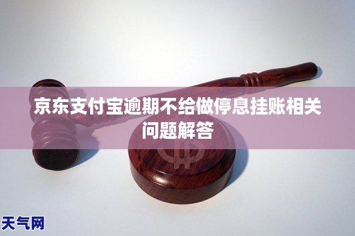 京东支付宝逾期不给做停息挂账