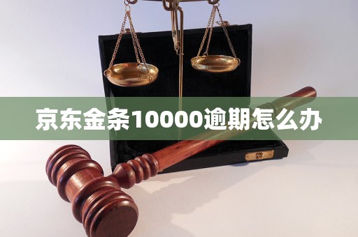 京东金融10000逾期60会怎么样处理