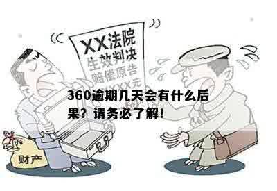 360周转灵逾期后会发生什么