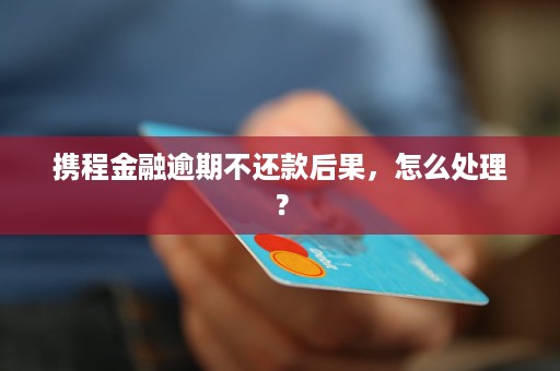 携程金融逾期一个月怎么样还款