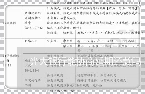 光大银行协商还款宽限期如何操作