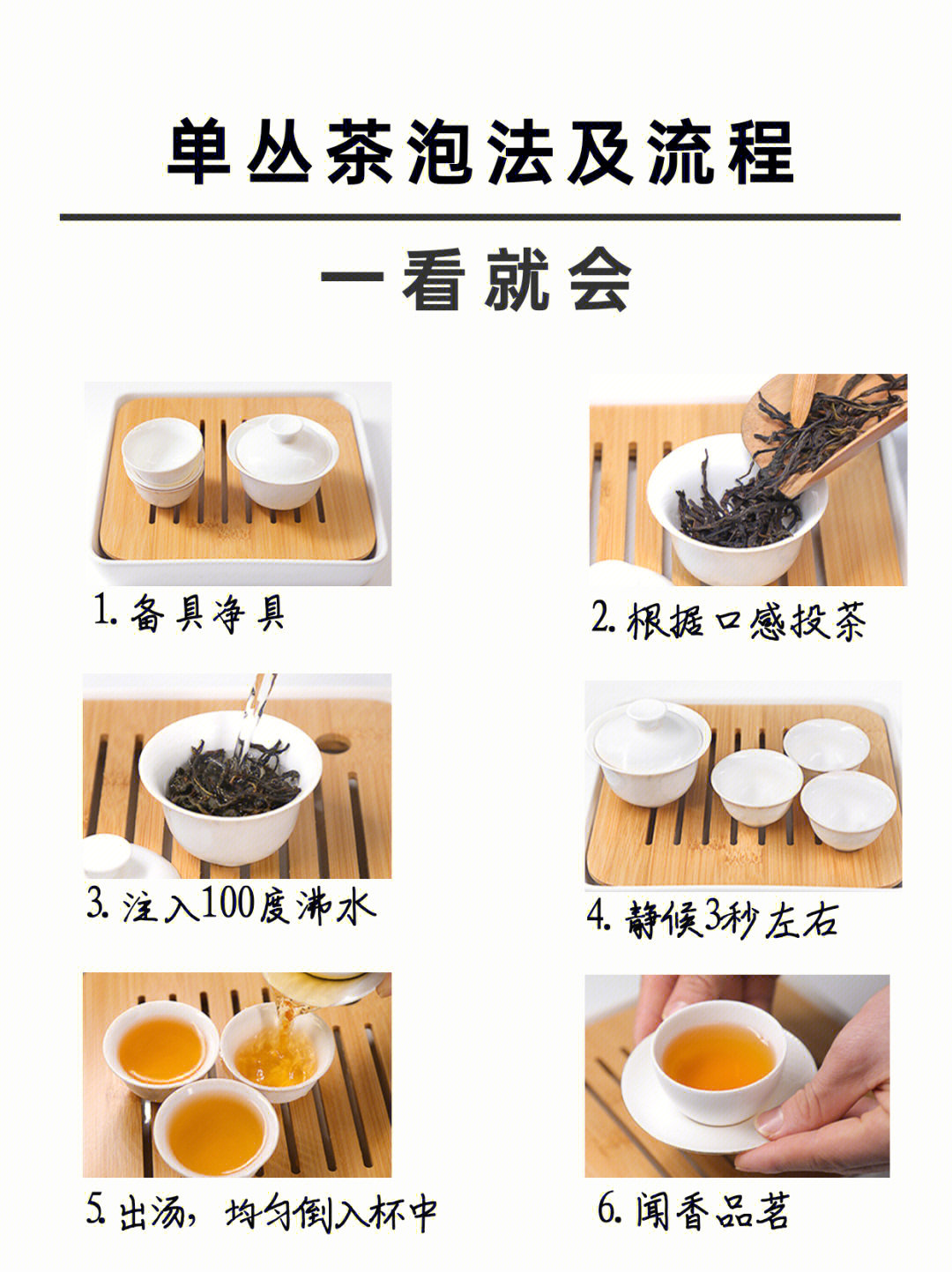 正确的泡茶步骤