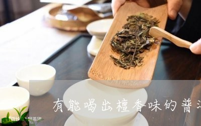 '什么普洱茶有檀香味儿？哪种普洱茶香味浓且带蜜香？'