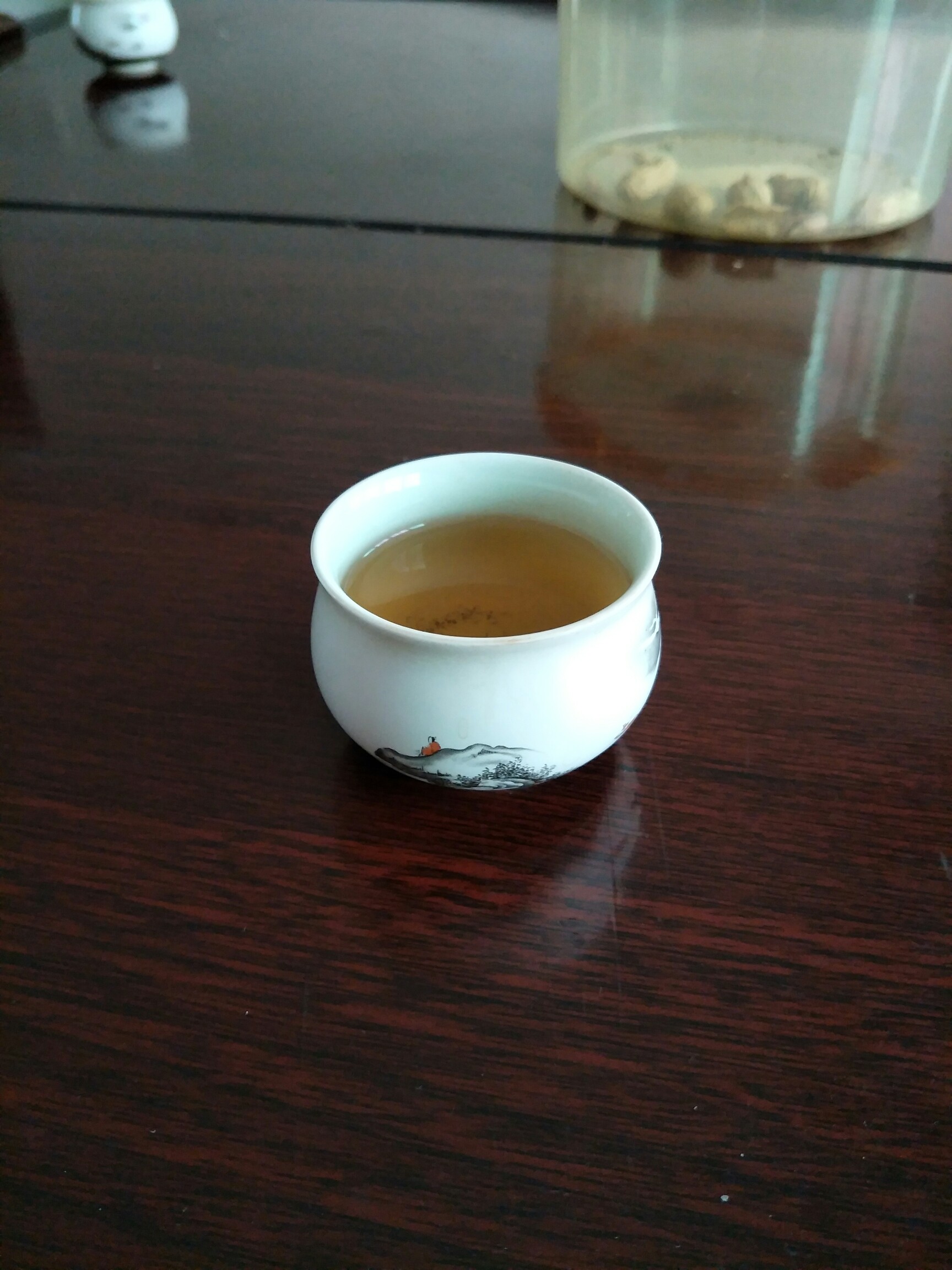 喝一杯淡淡的清茶