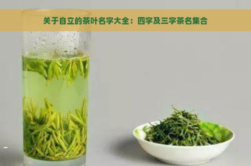 四个字的茶叶名字大全：优质品种推荐