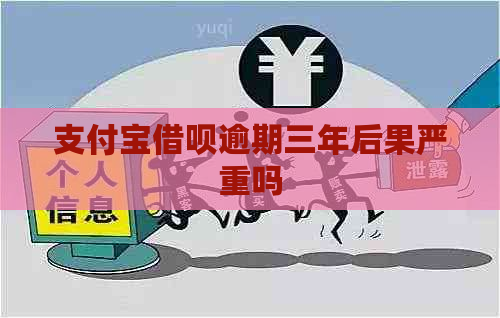 支付宝逾期三年会有哪些后果