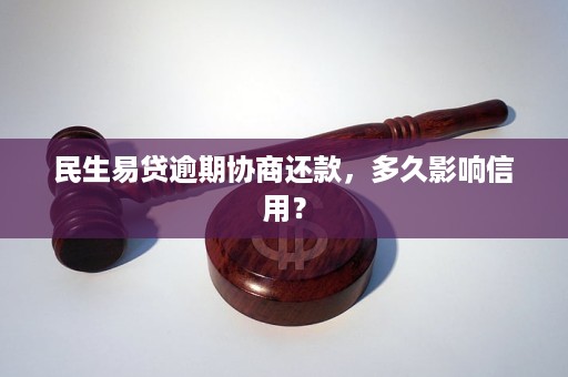 民生易贷逾期的结果是什么