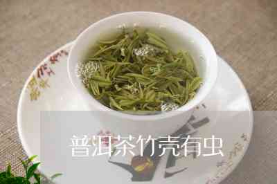 怎么避免普洱茶竹壳生虫：有效措与处理方法