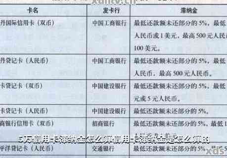 关于信用卡逾期金额