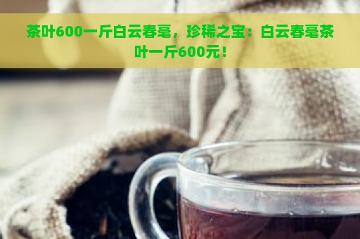 白云春毫茶600一斤，茶叶多少钱一斤？