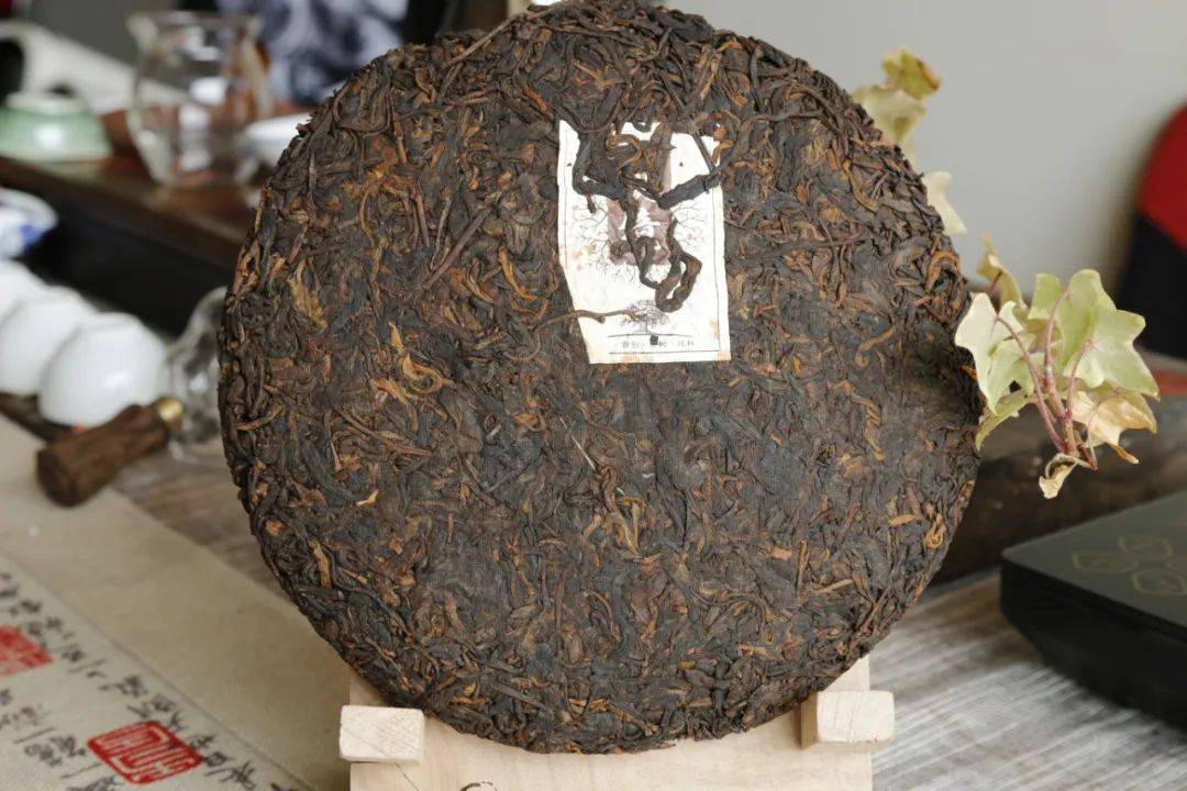 稀有古树普洱茶1600年老茶一饼，珍藏级茶叶品质越