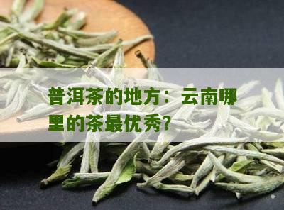 普洱茶的优质产地和品尝技巧：云南哪些地方最适合品尝普洱茶？