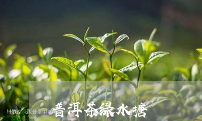 普洱茶薄荷塘和绿水塘的区别