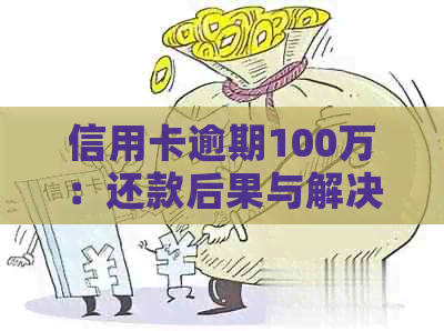 银行贷款逾期100万如何处理