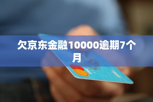 京东金融逾期一个月起诉我