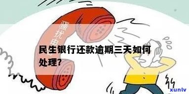 民生银行逾期没还怎么解决