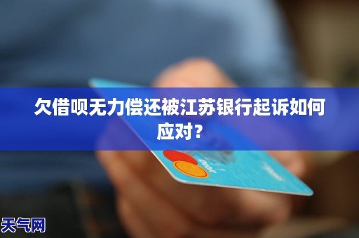 欠借呗信用卡无力偿还