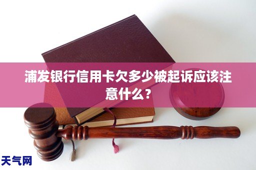 浦发银行信用卡欠款会被判刑吗