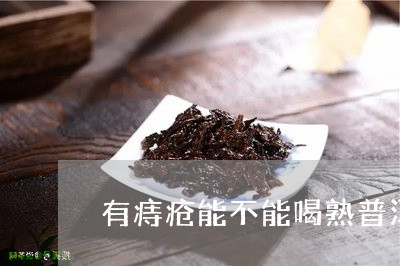 痔疮能不能喝陈皮普洱茶