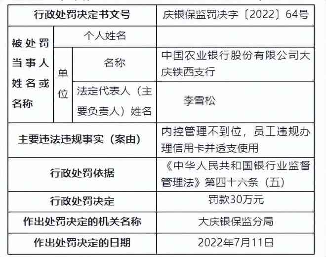 欠农业银行2400元该如何处理