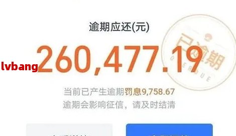 欠花呗10万元逾期的后果怎么办呢