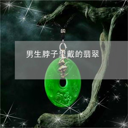 翡翠在男孩身上佩戴的益处与风险分析