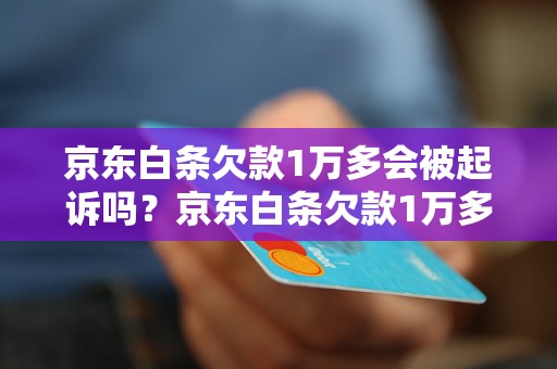 京东金条欠款被起诉会有什么后果