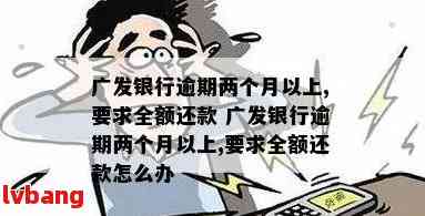 广发银行逾期13万怎么办还款方法及流程说明