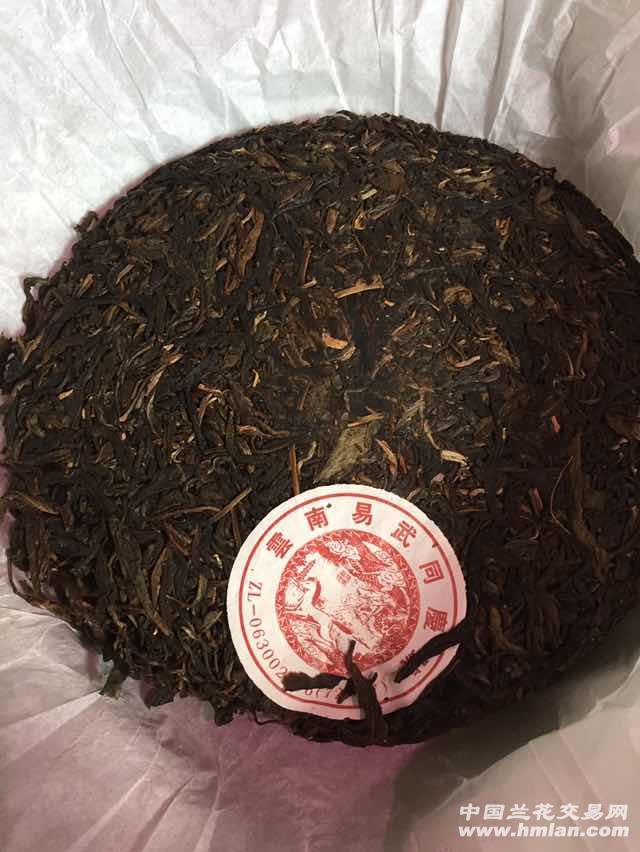 2007年普洱茶饼长毛