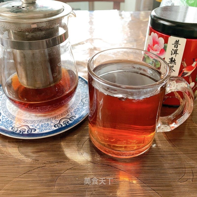 来一壶普洱茶我刮油