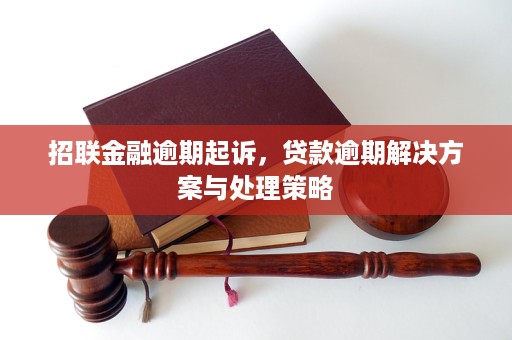 招联金融逾期八百如何解决